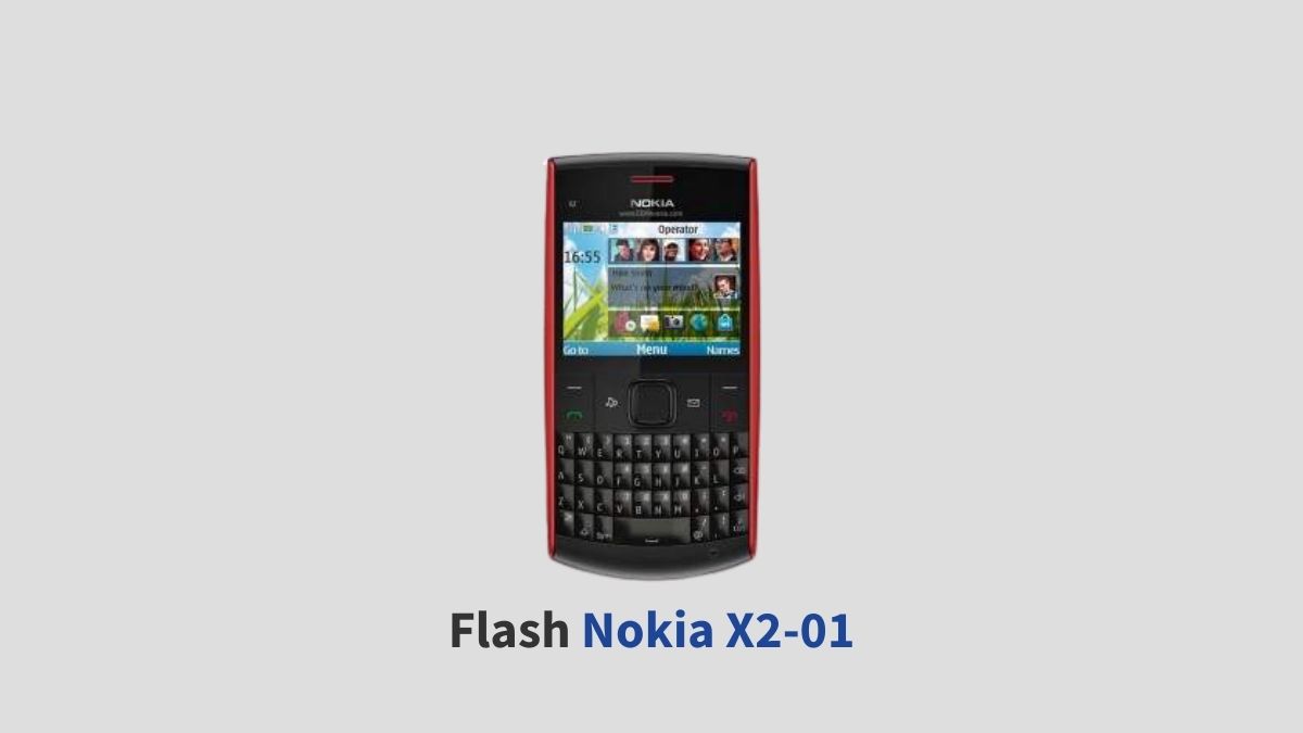 Flash Nokia X2-01