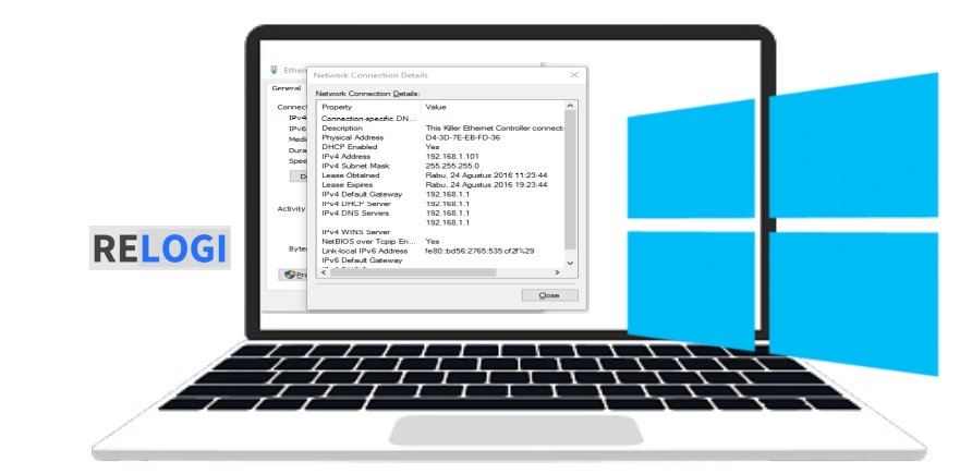 Cara cek ip Komputer sendiri